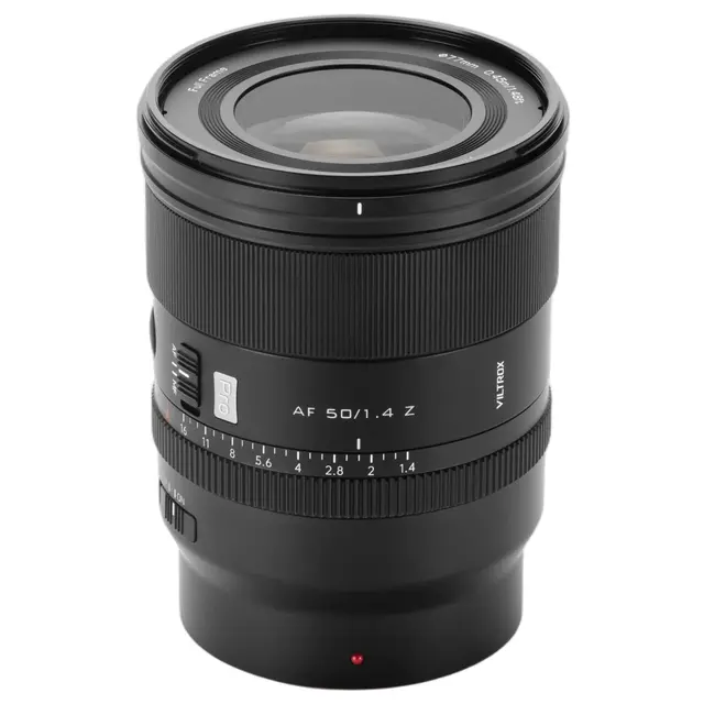 Viltrox AF 50mm f/1.4 Pro Z Nikon Z-Mount Fullformat. Ø77mm 