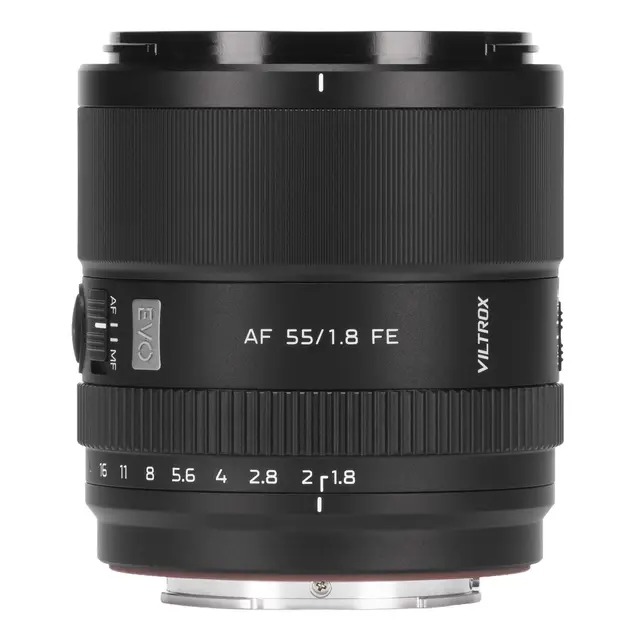 Viltrox AF 55mm f/1.8 EVO Sony E-Mount. Fullformat. 