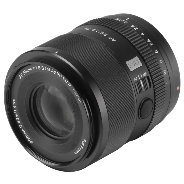 Viltrox AF 55mm f/1.8 EVO Sony E-Mount. Fullformat. 