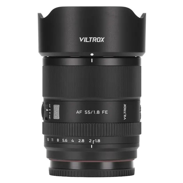 Viltrox AF 55mm f/1.8 EVO Sony E-Mount. Fullformat. 