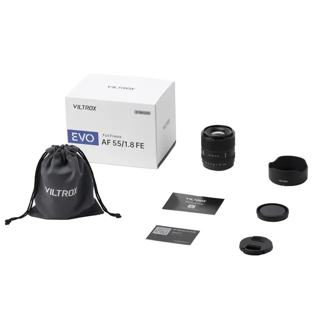 Viltrox AF 55mm f/1.8 EVO Sony E-Mount. Fullformat. 