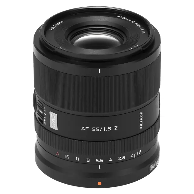 Viltrox AF 55mm f/1.8 EVO Nikon Z-Mount. Fullformat. 
