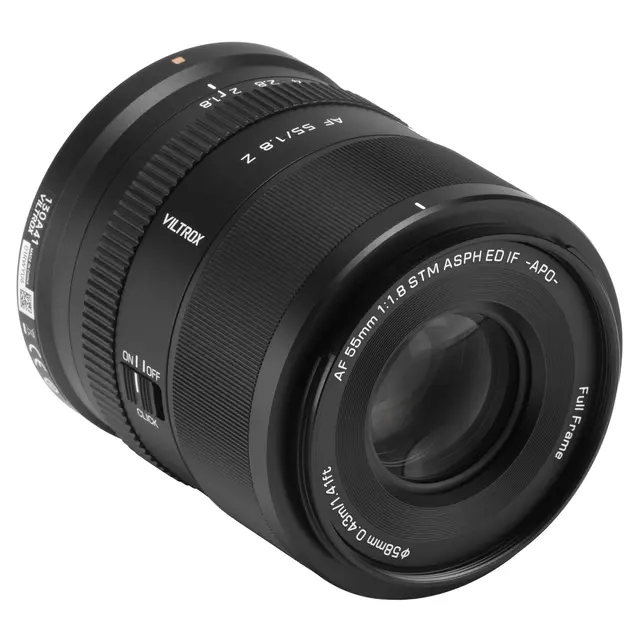 Viltrox AF 55mm f/1.8 EVO Nikon Z-Mount. Fullformat. 