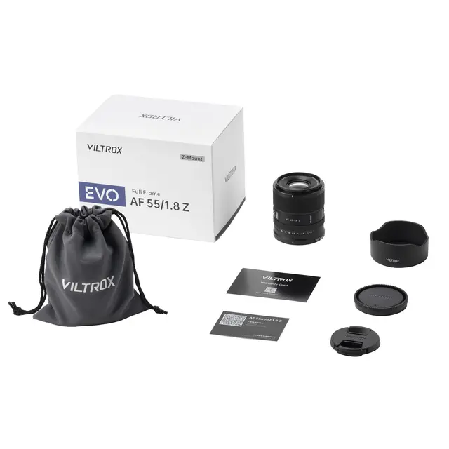 Viltrox AF 55mm f/1.8 EVO Nikon Z-Mount. Fullformat. 