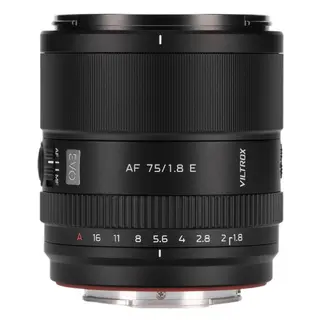 Viltrox AF 75mm f/1.8 EVO E Sony E-Mount. APS-C
