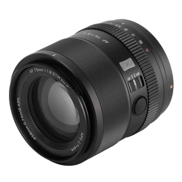 Viltrox AF 75mm f/1.8 EVO E Sony E-Mount. APS-C 