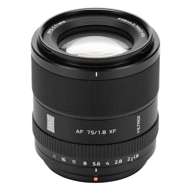 Viltrox AF 75mm f/1.8 EVO X Fujifilm X-Mount. APS-C 