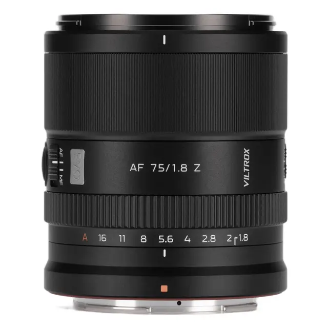 Viltrox AF 75mm f/1.8 EVO Z Nikon Z-Mount. APS-C 