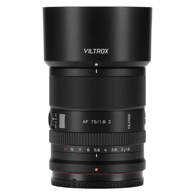 Viltrox AF 75mm f/1.8 EVO Z Nikon Z-Mount. APS-C 