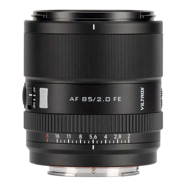 Viltrox AF 85mm F2.0 EVO FE Sony E-Mount Fullformat. Ø58mm 