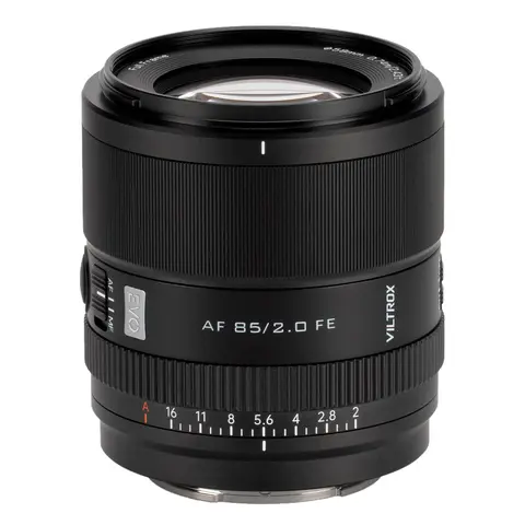 Viltrox AF 85mm F2.0 EVO FE Sony E-Mount Fullformat. &#216;58mm