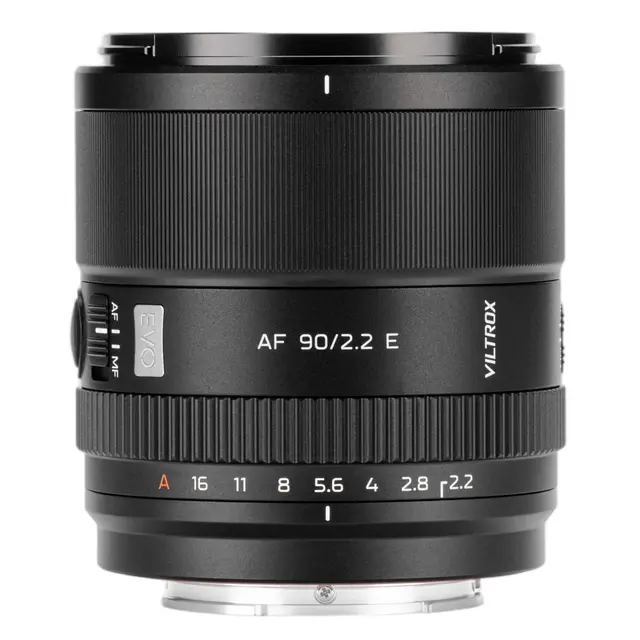 Viltrox AF 90mm f/2.2 EVO E Sony E-Mount. APS-C 