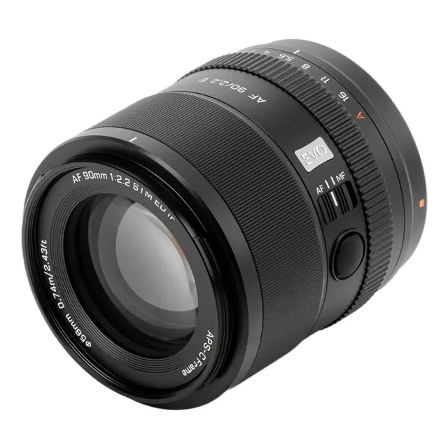 Viltrox AF 90mm f/2.2 EVO E Sony E-Mount. APS-C 