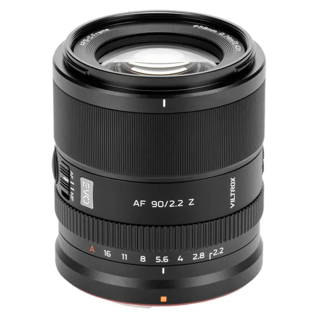 Viltrox AF 90mm f/2.2 EVO Z Nikon Z-Mount. APS-C 