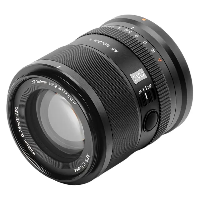 Viltrox AF 90mm f/2.2 EVO Z Nikon Z-Mount. APS-C 