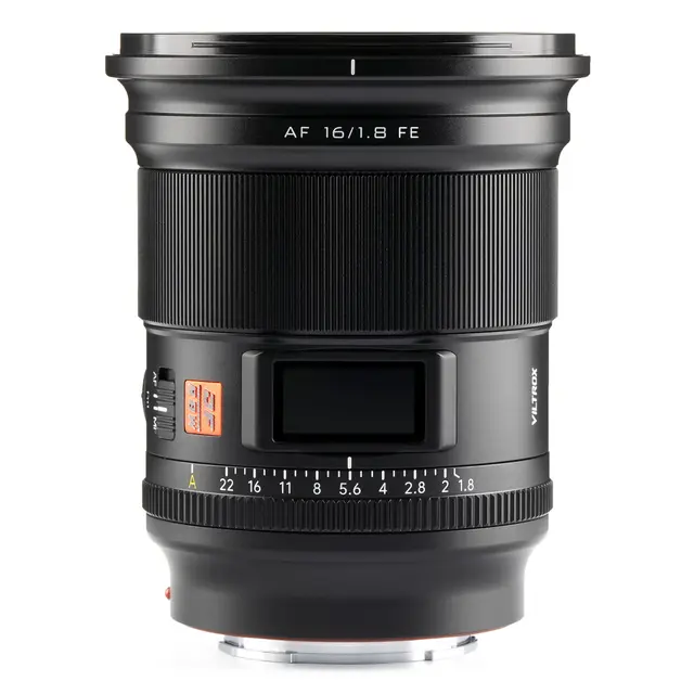 Viltrox AF 16mm f/1.8 Sony FE Lyssterk vidvinkel for Sony fullformat 