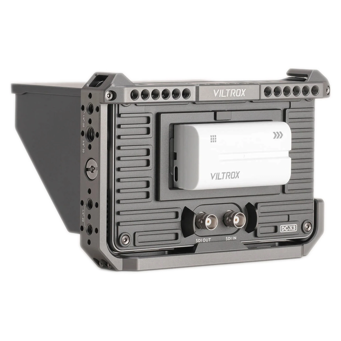 Viltrox DC-X3 SDI 2000 Nits Monitor 6" skjerm Med Cage, batteri, kabler