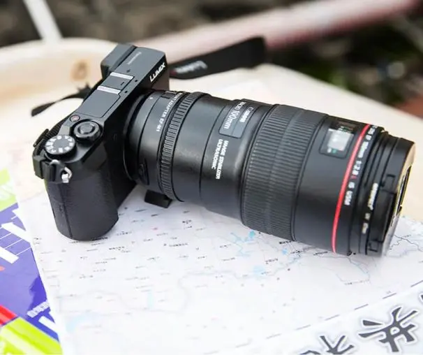 Viltrox EF-M1 AF EF to M43 Lens Adapter Micro Four Thirds kamera til Canon EF ob 