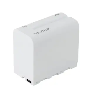 Viltrox NP-F970 L-serie Batteri 6600mAh USB-C ladeinngang