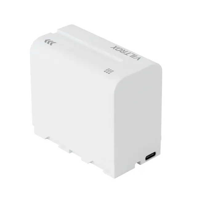 Viltrox NP-F970 L-serie Batteri 6600mAh USB-C ladeinngang 
