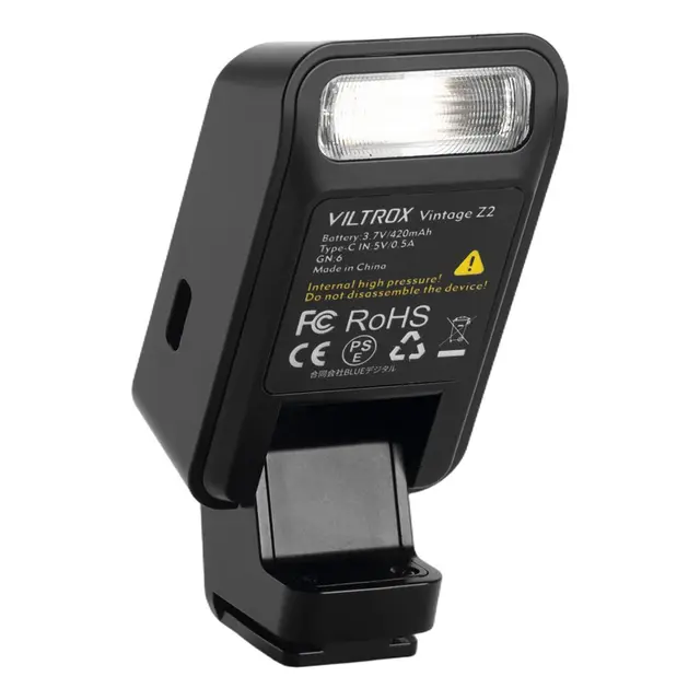 Viltrox Vintage Z2 Flash for Nikon Nikon. Kompakt TTL kamerablits 