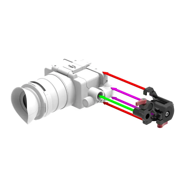 Vocas LCD monitor support for Sony FX6 
