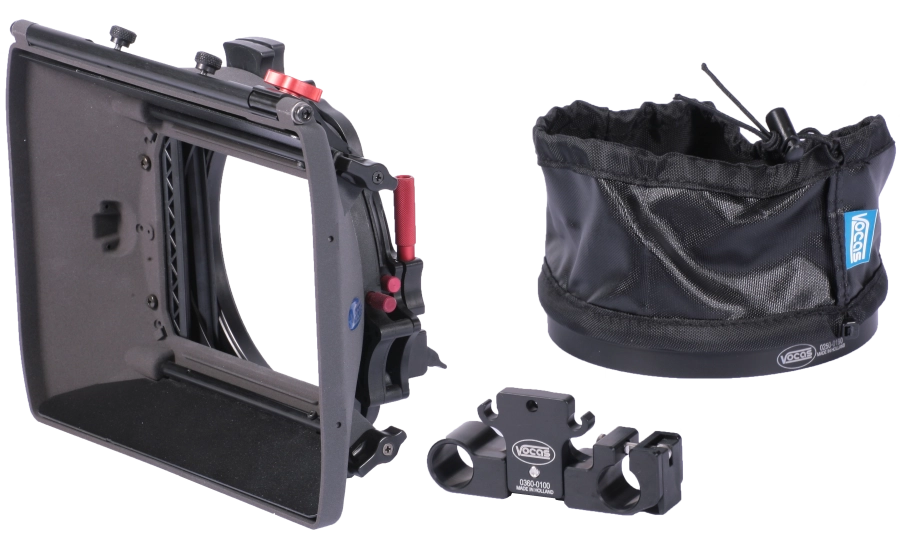 Vocas Matte box MB-256 Kit 2 Stage 4"x4" + Donut + Rail Adapter