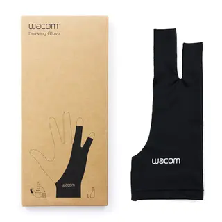 Wacom Drawing Glove Tegnehanske. Klarere og renere tegning