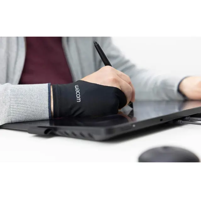 Wacom Drawing Glove Tegnehanske. Klarere og renere tegning 