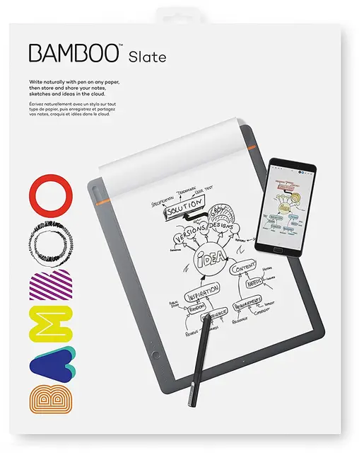 Wacom Bamboo Slate Large A4 Tegnebrett 