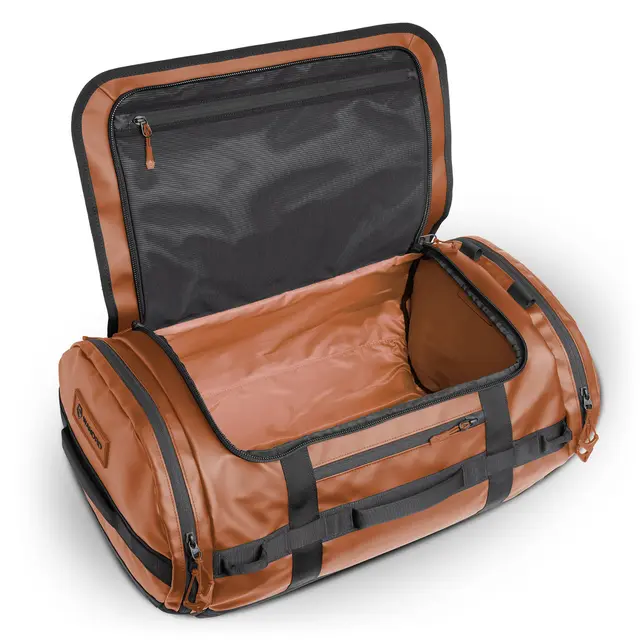 WANDRD Carryall Duffel 60L Sedona Orange 60L. 