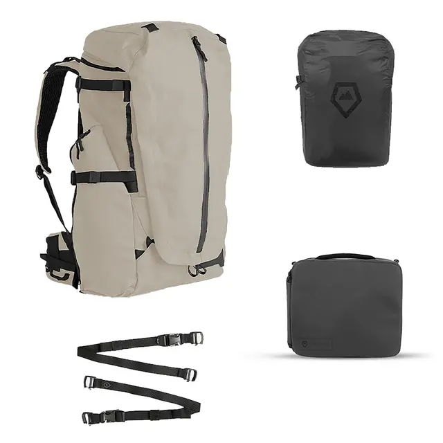 WANDRD Fernweh S/M Tan Photo Bundle 48L 