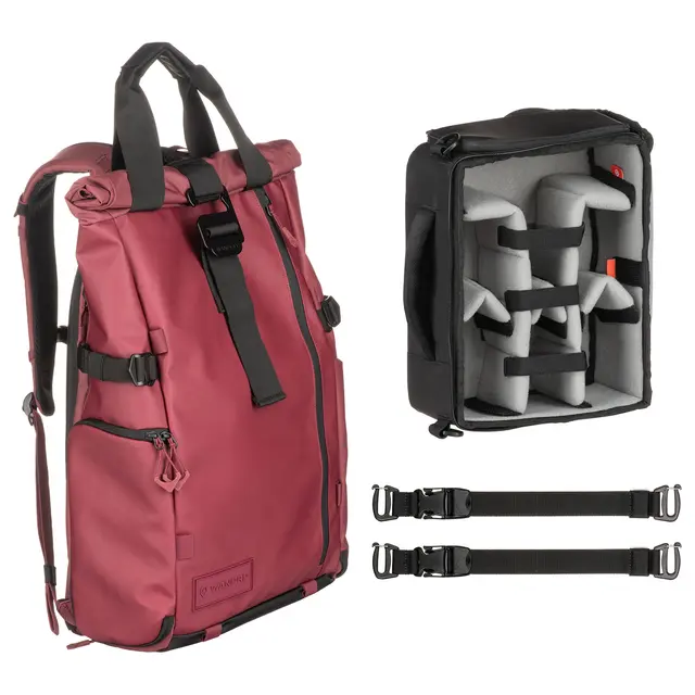 WANDRD PRVKE 21L Photo Bundle V4 21L. Rhone Burgundy 
