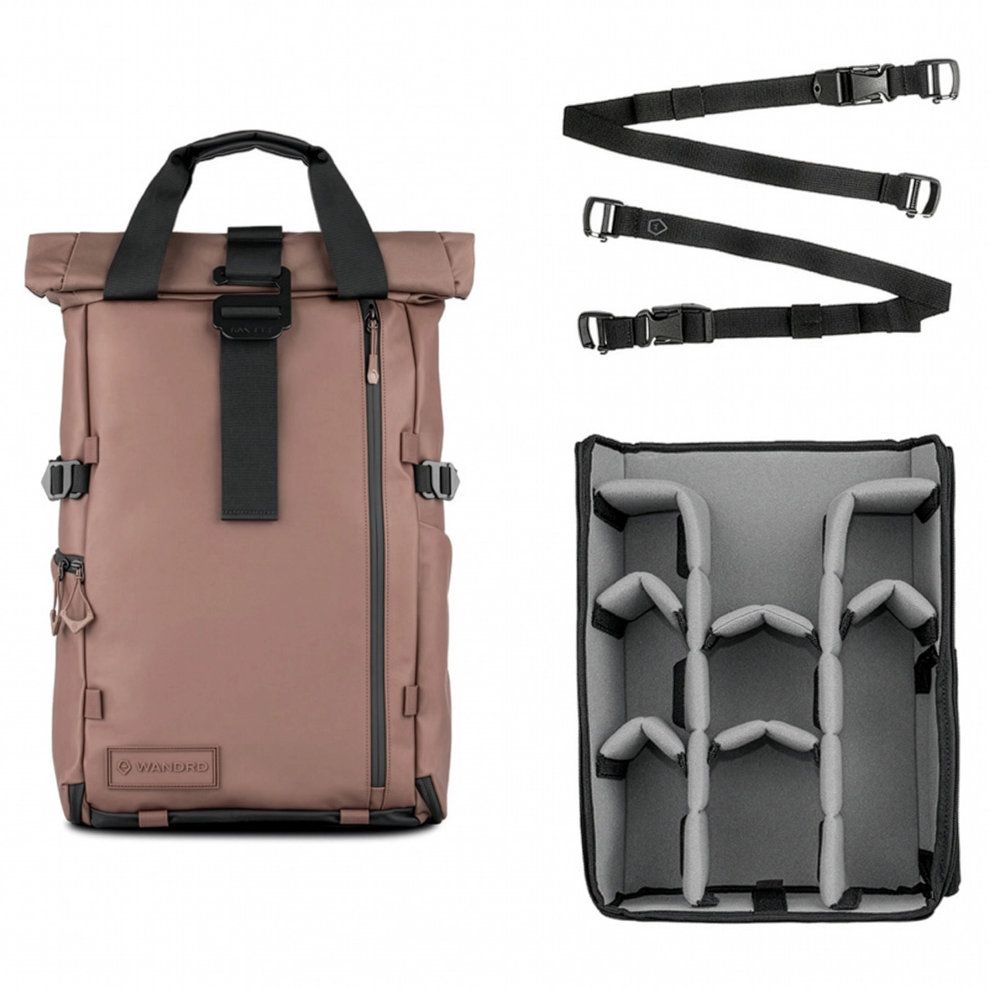 WANDRD PRVKE 31L Pro Photography Bundle 31L. Atacama Clay Inkl Pro+ Cube