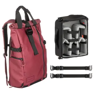 WANDRD PRVKE 31L Photo Bundle V4 31L. Rhone Burgundy