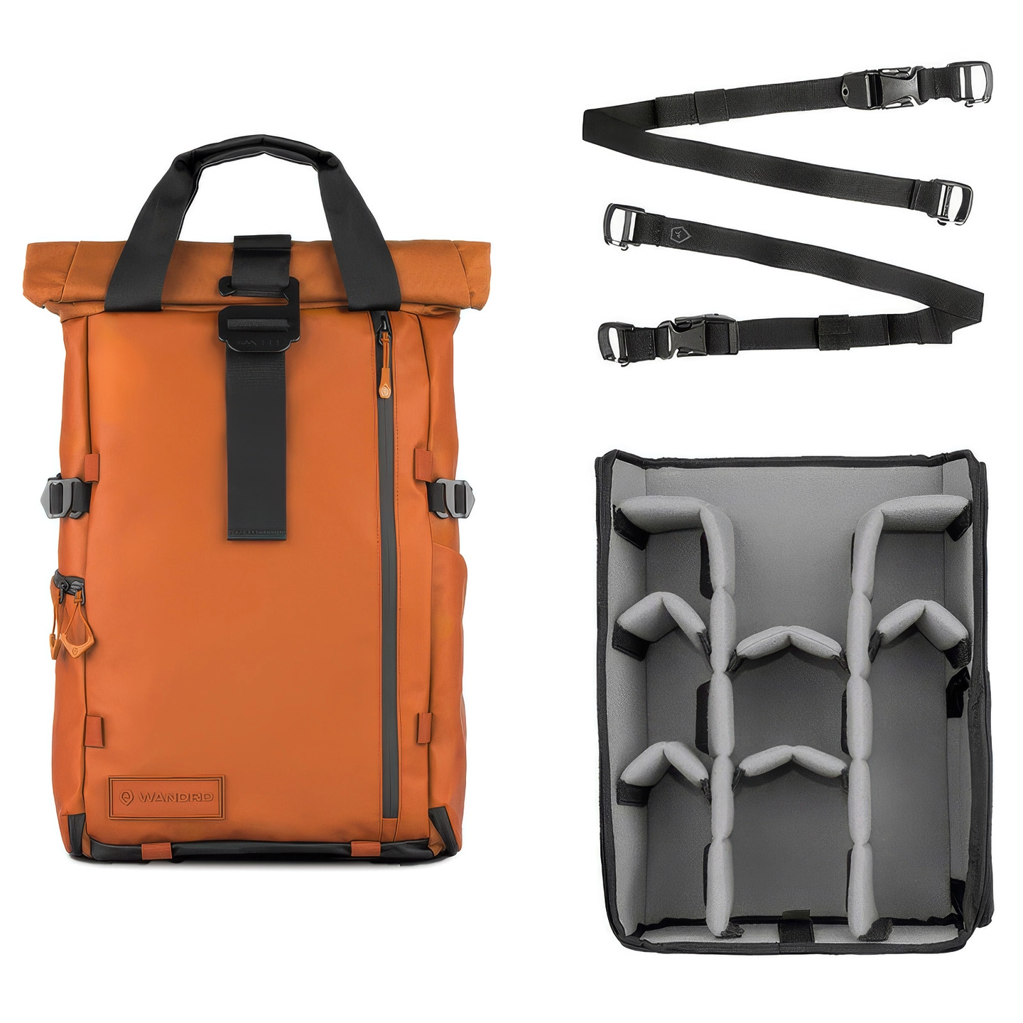 WANDRD PRVKE 31L Pro Photography Bundle 31L. Sedona Orange Inkl Pro+ Cube