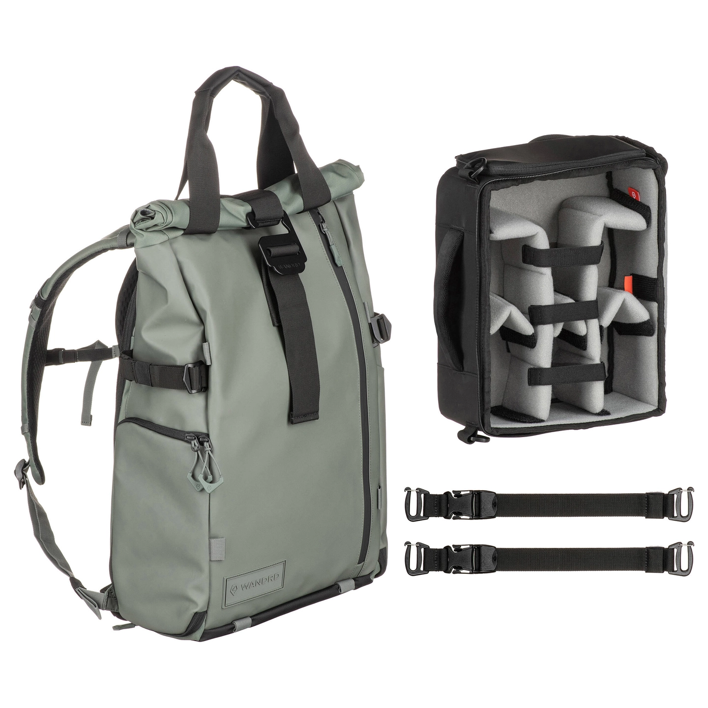 WANDRD PRVKE 31L Photo Bundle V4 31L. Wasatch Green Inkl Camera Cube
