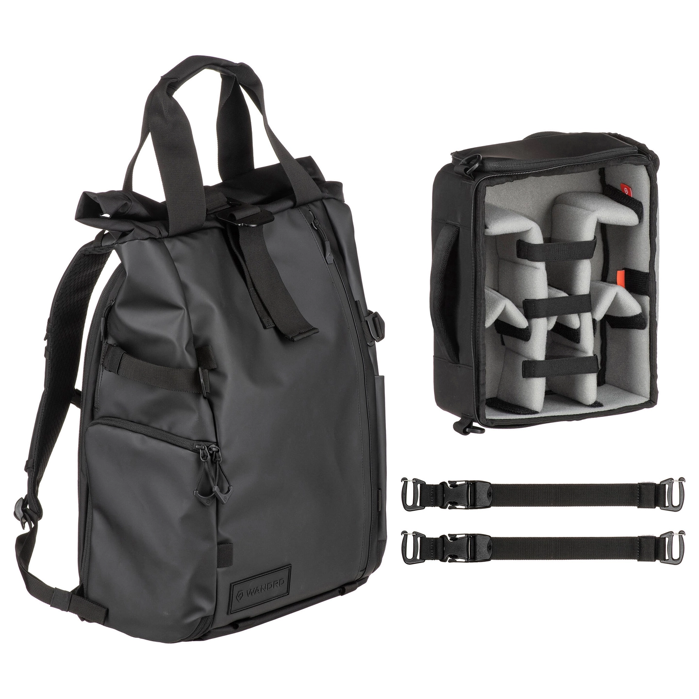 WANDRD PRVKE 41L Photo Bundle V4 41L. Black Inkl Camera Cube