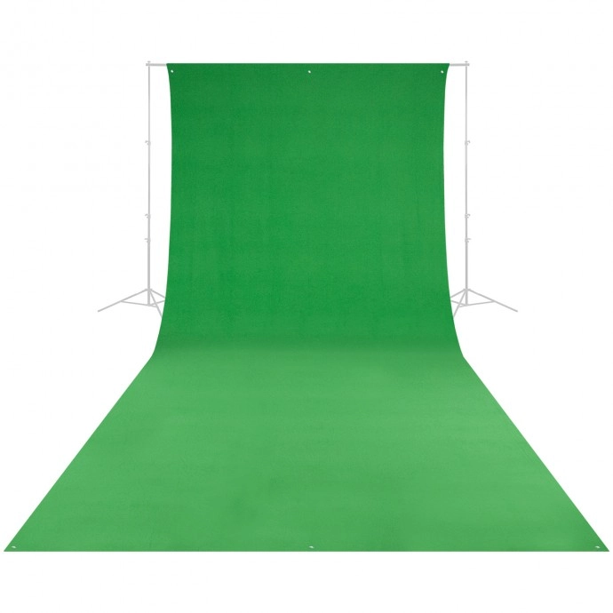 Westcott 9 x 20 Green Screen Background 274x609cm Refleksfri Chroma Tøybakgrunn