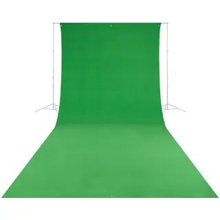 Westcott 9 x 20 Green Screen Background 274x609cm Refleksfri Chroma T&#248;ybakgrunn