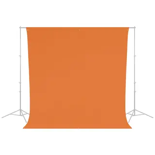 Westcott Wrinkle-Resistant Backdrop Tiger Orange 2,74 x 3,05 m