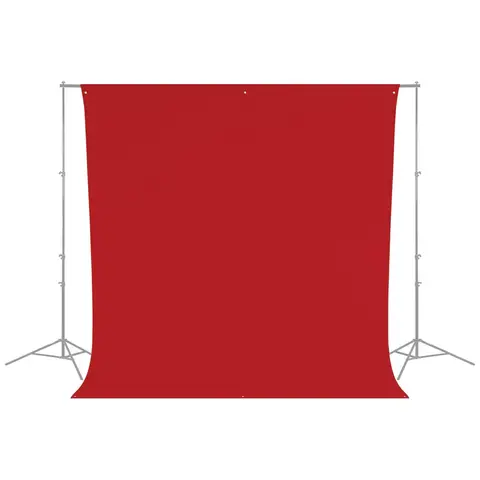 Westcott Wrinkle-Resistant Backdrop Scarlet Red 2,74 x 3,05 m (9'x10')