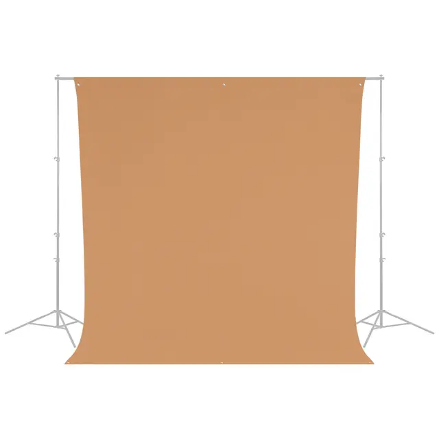 Westcott Wrinkle-Resistant Backdrop Brown Sugar 2,74 x 3,05 m 