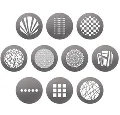 Westcott Gobo Pack for Optical Spot Pat. Pattern pack by Lindsay Adler