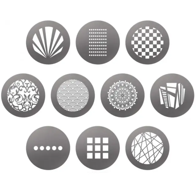 Westcott Gobo Pack for Optical Spot Pat. Pattern pack by Lindsay Adler 