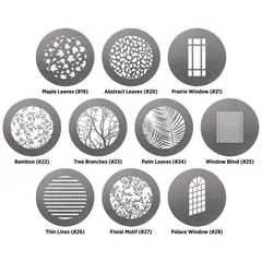 Westcott Gobo Pack for Optical Spot Env. Environmental pack by Lindsay Adler