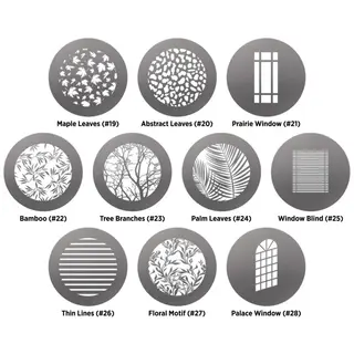 Westcott Gobo Pack for Optical Spot Env. Environmental pack by Lindsay Adler