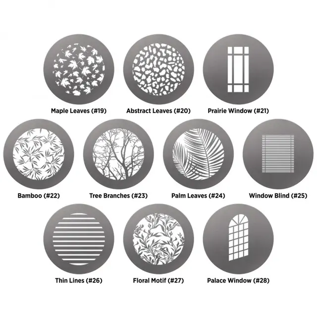 Westcott Gobo Pack for Optical Spot Env. Environmental pack by Lindsay Adler 