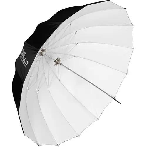 Westcott Deep Umbrella White 109 cm Dyp hvit paraply 109cm. (43") 
