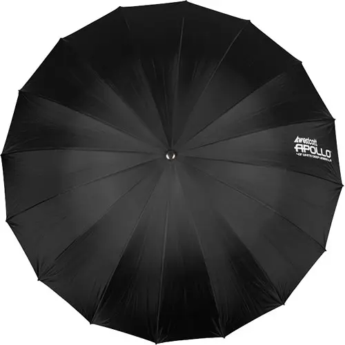 Westcott Deep Umbrella White 109 cm Dyp hvit paraply 109cm. (43") 